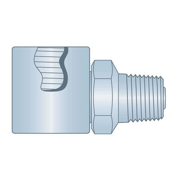 Swivel 1/8 NPT x 1/8 NPT OAL: 1-1/4